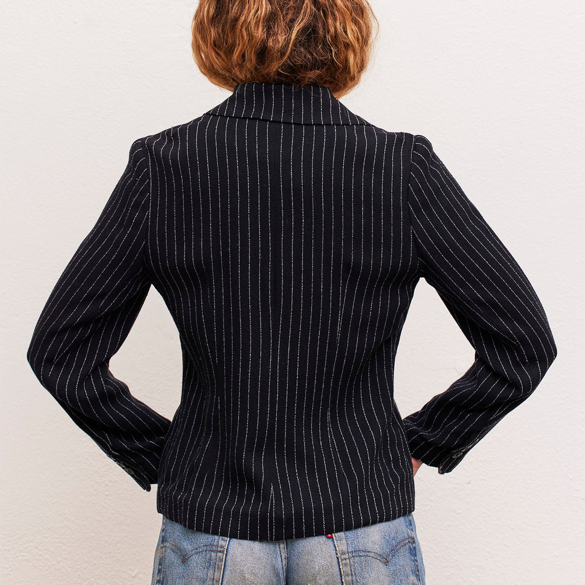 VINTAGE STRIPED BLAZER