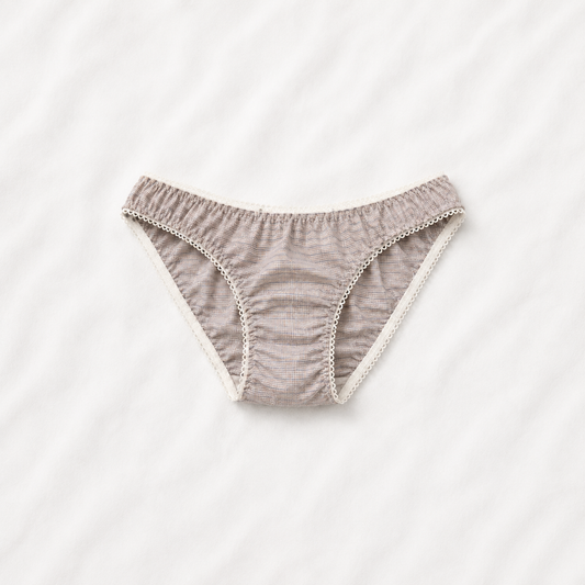 EMMYLOU PLAID BRIEF | SIZE SMALL
