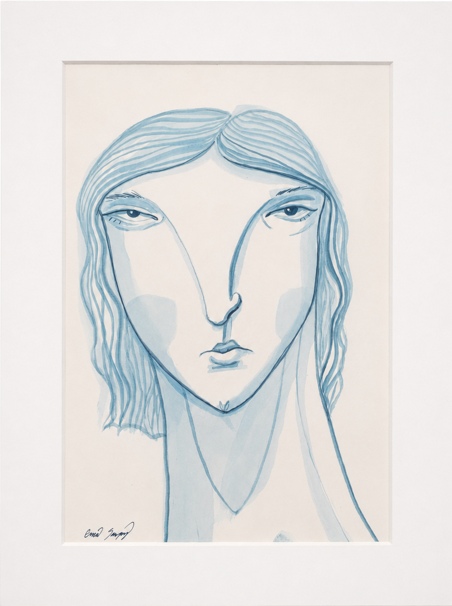 9X12 EMALINE SAMPEY WORKS ON PAPER 2