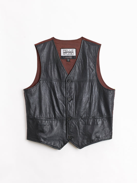 UNISEX LEATHER VEST