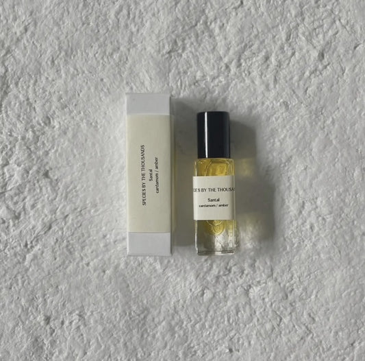 SANTAL, CARDAMOM + AMBER PERFUME OIL