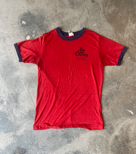 Vintage 70s piping tee
