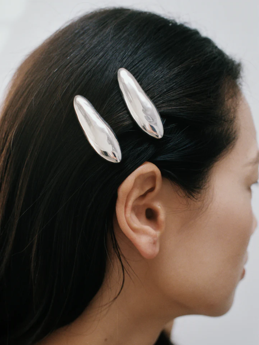 BEAN CLIP IN SILVER by WOLF CIRCUS