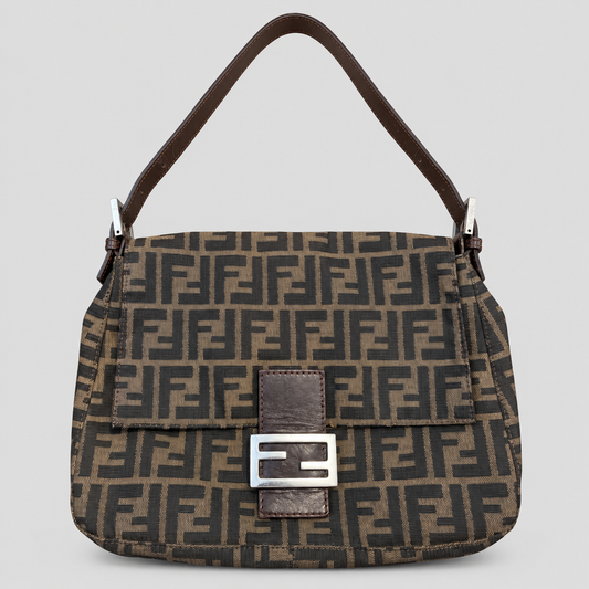 VINTAGE ZUCCA MONOGRAM SHOULDER BAG